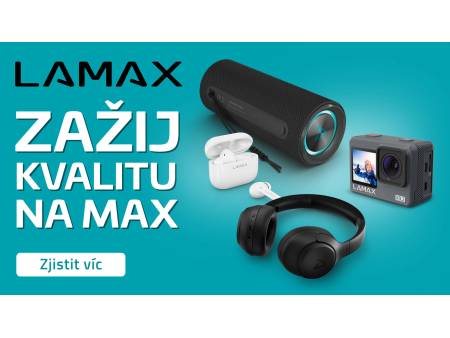 Užite si každý deň na MAX s vychytávkami od LAMAX