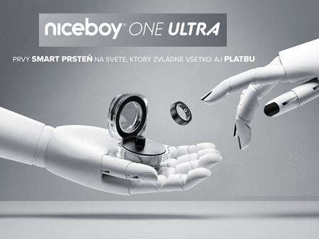 Niceboy ONE Ultra: Smart prsteň, ktorý ti postráži zdravie a pokojne zaplatí aj kávu