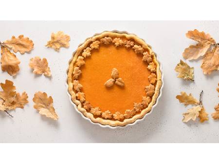 Plăcintă cu dovleac — dulce sau sărată. Clasică americană, cu nuci, mere sau fără gluten