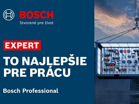 Bosch Professional rad EXPERT: To najlepšie pre prácu