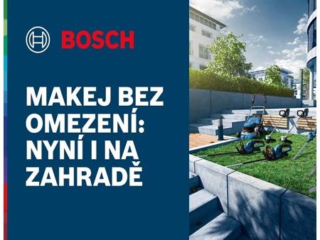 Připraveno pro práci na zahradě: 18V profesionální systém Bosch