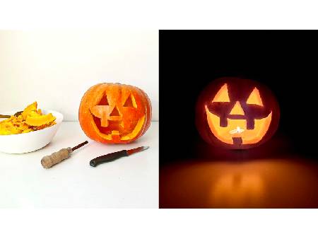 Tökfaragás Halloweenre: minták és útmutató