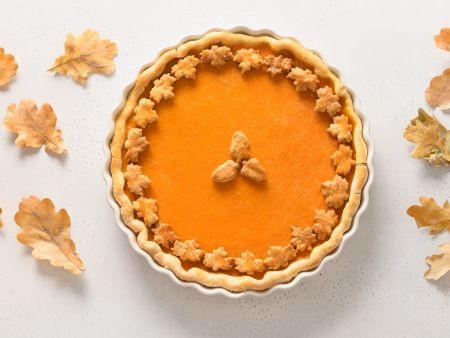 Plăcintă cu dovleac — dulce sau sărată. Clasică americană, cu nuci, mere sau fără gluten