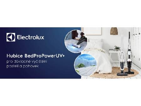 Hygienicky čistá domácnost s hubicí Electrolux BedProPowerUV+