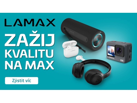 Užijte si každý den na MAX s vychytávkami od LAMAX