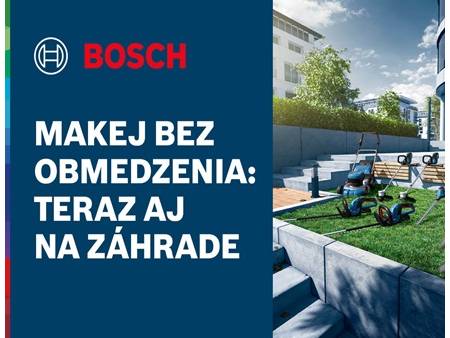 Pripravené na prácu na záhrade: 18V profesionálny systém Bosch