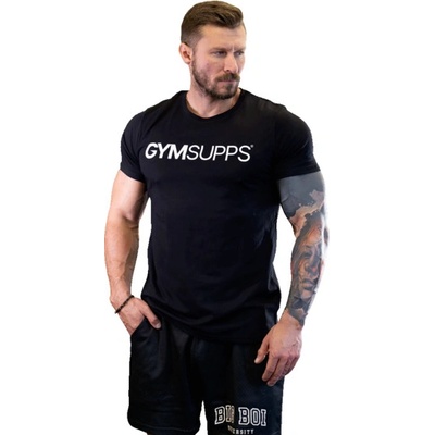 Tričko GymSupps černé
