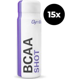 GymBeam BCAA Shot 15 x 90 ml грозде