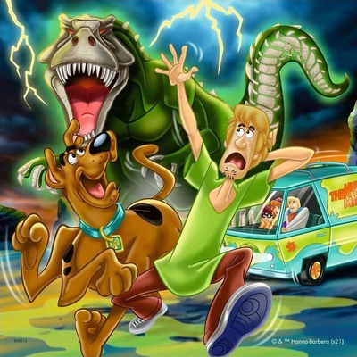 RAVENSBURGER Scooby Doo: 3 noční děsy 3x49 dílků