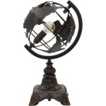 Mauro Ferretti Черна настолна лампа с метален абажур (височина 40 cm) World Industry - Mauro Ferretti (171007000I)