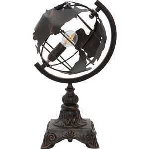Mauro Ferretti Черна настолна лампа с метален абажур (височина 40 cm) World Industry - Mauro Ferretti (171007000I)