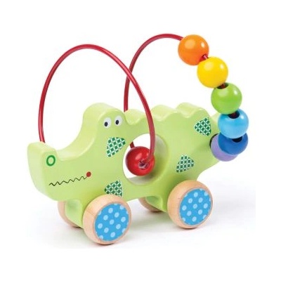 Крокодилче от мъниста за бутане (bb070)