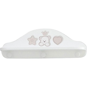 Italbaby Рафт със закачалки Italbaby - Baby Re, Dove Grey (070.4200-0226)