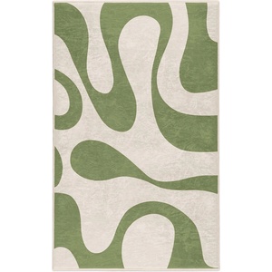 Mila Home Зелен килим подходящ за пране 120x180 cm Matcha Latte - Mila Home (HKG-MMN-Colorful-012-120x180)
