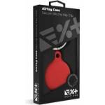 Apple Next One AirTag Secure Silicone Key Clip - Red (atg-sil-red)