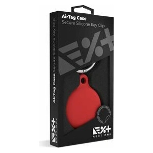 Next One AirTag Secure Silicone Key Clip - Red (atg-sil-red)