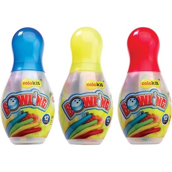 Voskovky COLOKIT "Bowling" 12 rôznych farieb