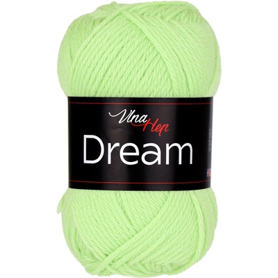 Vlna-hep Dream - australská merino vlna Dream: 6421 Zelenkavá