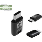 Samsung Адаптер SAMSUNG GH98-40218B - (Galaxy S8/S8 Plus) micro USB - USB Type C Black bulk (EE-GN930)