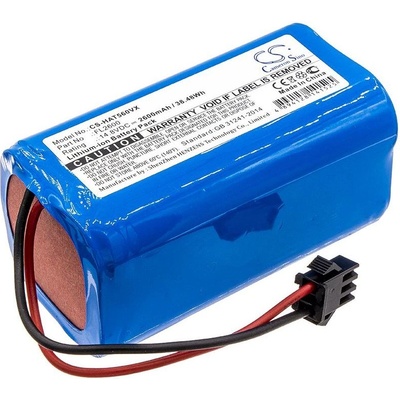 Cameron Sino Батерия за Eufy Robovac 11, Haier TAB T550, Haier TAB560, 2600 mAh (CS-HAT560VX)