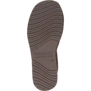 Emu Australia чехли мъжки от велур Platinum Ashford (MP10530.CHOC)