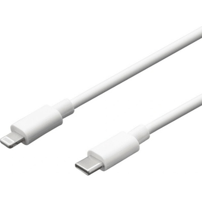 Mobilnet KAB-0199-TYP-LIGHT dátový USB-C/Lightning, 2A, 1m, bílý