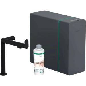 Hansgrohe Комплект за смесител Hansgrohe Aquittura Select M91 SodaSystem240 матово черен с 1 струя 76837670 (76837670)