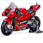 Maisto - Мотоциклет, Ducati Lenovo team 2022, (#63 Francesco Bagnaia), 1: 18 (36391-63)