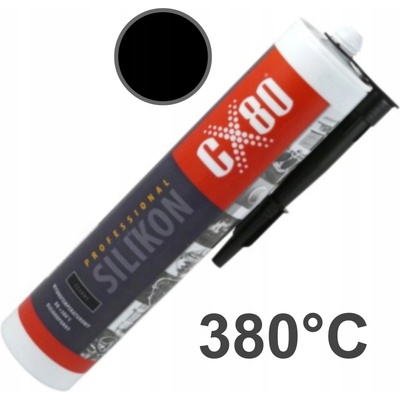CX80 PSB Profesionální silikon 310 ml černá