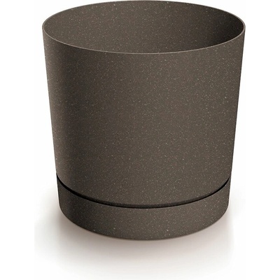 PROSPERPLAST Kvetináč TUBO P ECO WOOD kávový 19,8cm