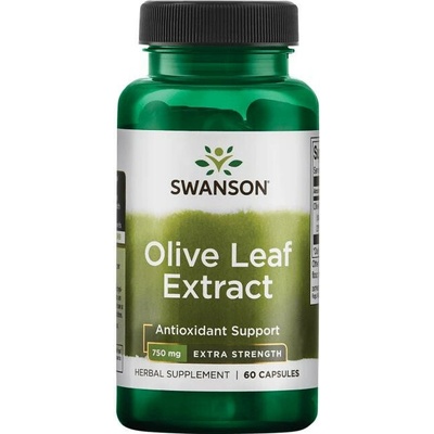 Swanson Olive Leaf 60 kapsule 750 mg
