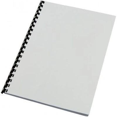 Корица за подвързване, кожа, А4, 100бр. , бяла