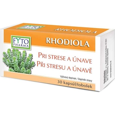 Fyto Pharma Rhodiola pri strese a bolestiach hlavy 30 kapsúl