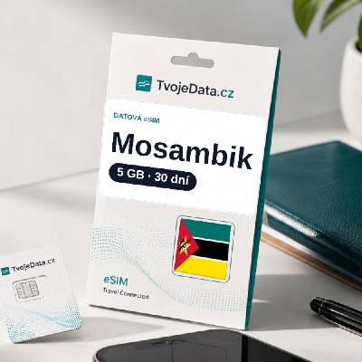 eSIM Mosambik 5 GB / 29 dní