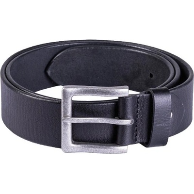 Opasek Mil-Tec Nappa s kovovou přezkou kožený černý – Zboží Dáma