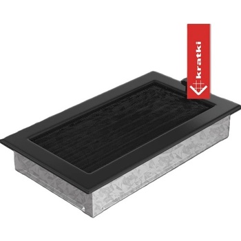 Kratki Решетка за камина Kratki с регулируема щора - 17х30 см (17x30 blinds)