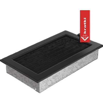 Kratki Решетка за камина Kratki с регулируема щора - 17х30 см (17x30 blinds)