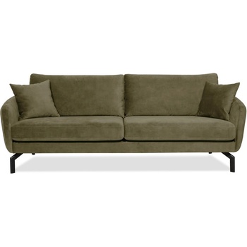 Scandic Зелен кадифен диван 230 cm Magic - Scandic (16547SN-forrest)