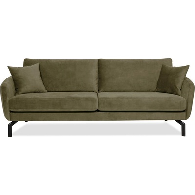 Scandic Зелен кадифен диван 230 cm Magic - Scandic (16547SN-forrest)