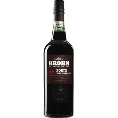 Krohn Ambassador Ruby 20% 0,75 l (holá láhev)