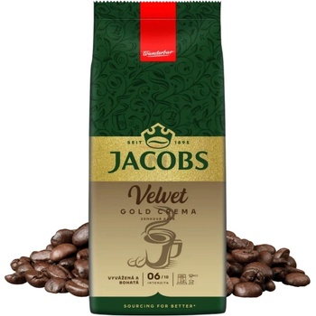 Douwe Egberts Кафе на зърна Jacobs Velvet Gold Crema 1 кг