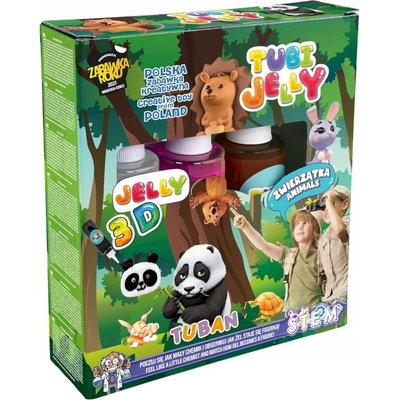 Tuban Súprava Tubi Jelly 3 - Zvieratká