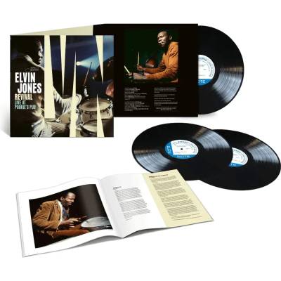Universal Elvin Jones: Revival: Live At Pookie's Pub - 3Vinyl (LP) (055986)