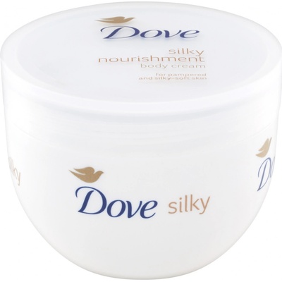 Dove Body Silk ošetrujúci telový krém 300 ml
