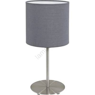 EGLO 55215 - Настолна лампа PASTERI 1xE14/40W/230V сив (EG55215)