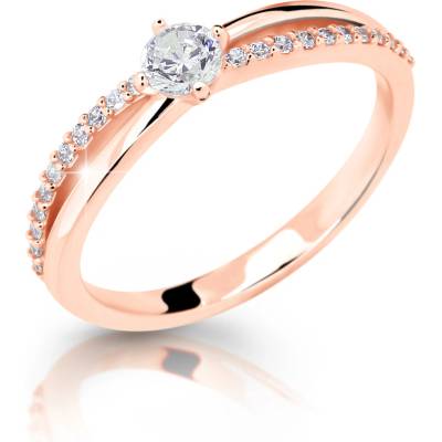 Cutie Jewellery diamonds dámský prsten Z6728 2837 ze zlata s diamanty Růžová