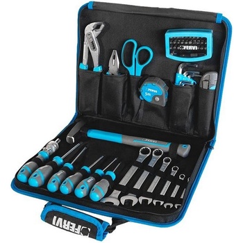 Image 1 of FERVI Комплект отвертки с клещи Fervi 0164, SB/PH - 59 броя (0164)
