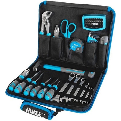 FERVI Комплект отвертки с клещи Fervi 0164, SB/PH - 59 броя (0164)