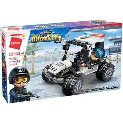 Qman Конструктор, Qman, Офроуд автомобил, 98 части (Q11011-4)