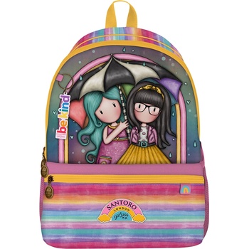 Santoro Ученическа раница Santoro Gorjuss - Be Kind To Each Other, с 1 отделение (1201GJ02)
